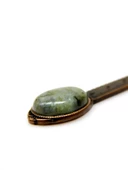 Doğal Taş Labradorit Doğal Taşlı Kitap Ayracı ve Cetvel euklbt - 2