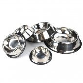 Kedi Köpek Paslanmaz Çelik Mama Kabı 18 cm - 2