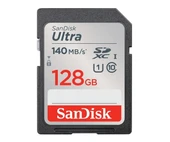 Sandisk 128GB Ultra 140MB/s SDHC/SDXC Class 10 UHS-I SDSDUNB-128G-GN6IN Hafıza Kartı - 1