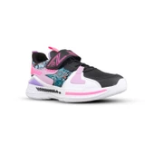 Büyük Kız Çocuk Sneaker - Siyah-Mor, Cırtlı - 3