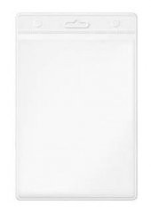 Persona 311-M Yaka Kartı Poşeti 9.5X15.5 Cm Şeffaf 100 Lü (1 Paket 100 Adet) - 1