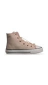 Büyük Erkek Çocuk Sneaker - Bej, Tekstil - 1