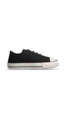 Büyük Erkek Çocuk Sneaker - Siyah, Tekstil - 1
