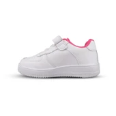 M.P Büyük Erkek Çocuk Sneaker - Beyaz, Cırtlı-242-3314FT thumbnail 2