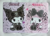 Kuromi ve Melody Puzzle 54 Parça Yap Boz - 1