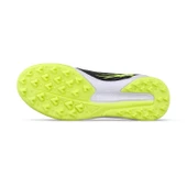 Genç Erkek Halı Saha Futbol Ayakkabısı - Siyah-Sarı, Cırtlı thumbnail 4