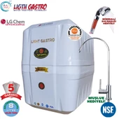 LİGHT GASTRO BEYAZ 8 LİTRE 7 FİLTRE 14 AŞAMA SU ARITMA CİHAZI thumbnail 1