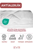 Kapitone Yüksek Kaliteli 4 Mevsim Kullanılabilir Microfiber Soft Tek Kişilik Antialerjik Yorgan - 5