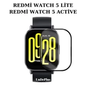 Xiaomi Redmi Watch 5 Active / 5 Lite Full Ekran Nano Saat Koruyucu - 1