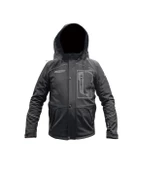 Forte Gt 1084 Babil Full Koruma 4 Mevsim Kışlık Softshell Motosiklet Montu S Beden Siyah - 5