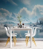 Kutuplar Dağ Manzaralı Duvar Kağıdı thumbnail 5