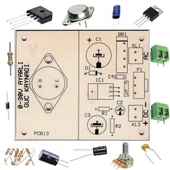0-30V 1.5A Ayarlı Güç Kaynağı Devresi AC Giriş DC Çıkış - Demonte(Montesiz) thumbnail 1