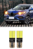 T10 Park Led Iç Aydınlatma Park Ampul Dipsiz Kırmızı 24 Ledli (2ADET) - 1