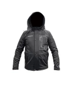 Forte Gt 1084 Babil Full Koruma 4 Mevsim Kışlık Softshell Motosiklet Montu 2XL Beden Siyah - 1