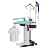 GAZZELLA "TİNY MİNİ" KAZANLI TİP PORTATİF ÜTÜ MASASI- AYAK PEDALLI / MAĞAZA TİPİ - 60 CM - 6