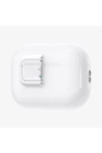 Spigen AirPods Pro / Pro (2. nesil) Koruma Kilidi Lock Fit M White - ASD06090 - 2