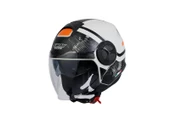 SWAY SW 737 OPEN FACE GEMINI BEIGE BLACK Large - 2