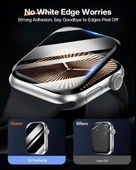 Apple Watch 10 Serisi 42mm Polymer Nano Ekran Koruyucu + Kolay Uygulama Aparatlı - 3