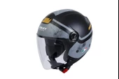 SWAY SW 715 OPEN FACE GEMINI BLACK GREY Medium - 2