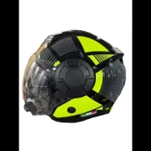 SWAY SW 766 OPEN FACE GEKO YELLOW Large - 1