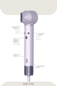 Sinbo Pro Airwrap Compact Uzun Multi-styler Hava Üfleme 5in1 Saç Şekillendirici Bldc Motor Shd-1719 -Mor - 2