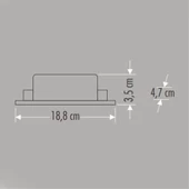 Cata 10A 120W Slim LED Şerit Trafosu CT-2576 - 2