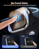 Apple Watch 10/11 Serisi 46mm Polymer Nano Ekran Koruyucu + Kolay Uygulama Aparatlı - 2