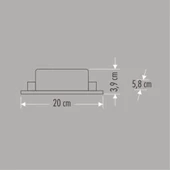 Cata 12,5A Şerit LED Trafosu 150W Slim-Fansız CAT CT-2560 - 4