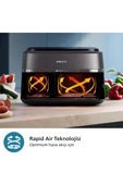Philips NA350/00 3000 Serisi Çift Hazneli Airfryer thumbnail 8