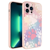TechnoGuru  iPhone 12 Pro Max Kılıf Kamera Korumalı Ve Desenli Epoksi Kapak - 1