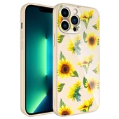TechnoGuru  iPhone 12 Pro Max Kılıf Kamera Korumalı Ve Desenli Epoksi Kapak - 1