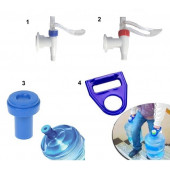 Yaza Hazırlık Sebil Seti  1 Ad. Mavi Çeşme 1 Ad. Kırmızı Çeşme 1 Ad. Yaylı Kapak 1 Ad. Dam. Taşıyıcı - 1