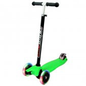 Can 3 Tekerlekli Ayarlanabilir Led Işıklı Maxi Twister Yeşil Scooter CN254 - 2