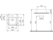 Bocchi Firenze Batarya Banklı Lavabo Mat Siyah 1074-004-0126 - 2