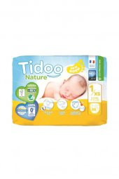 Tidoo Hipoalerjenik-Ekolojik Bebek Bezi No:1 Yenidoğan Single 2-5 kg 26 Adet - 1