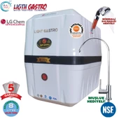 LİGHT GASTRO BEYAZ SİYAH 8 LİTRE 7 FİLTRE 14 AŞAMA SU ARITMA CİHAZI thumbnail 1