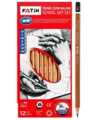 Fatih 12li Teknik Çizim Kalemi Okul Seti (Dereceli Kalem) - 1