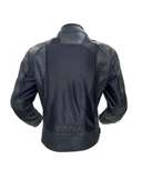 Forte Gt 2002003 Black Panther Hakiki Deri Full Koruma Mevsimlik Motosiklet Montu L Beden Siyah - 3