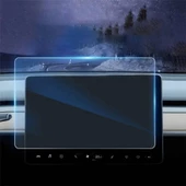 Tesla Model Y Zore Araç Multimedya Temperli Cam Ekran Koruyucu - 3