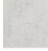 Seyran Mısra Koleksiyonu Modern Desenli Halı 5004 Mavi - 2