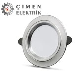 NOAS YL38 0510 Beyaz Kasa Led Spot 5W 3 Renkli - 1