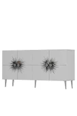 DEMONTE DECOR Nidadd (KB150) Konsol Beyaz-gümüş - 4