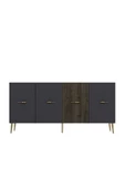 DEMONTE DECOR NORMDD (KB150) KONSOL ANTRASİT-CEVİZ - 3