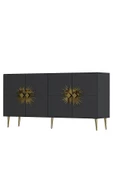 DEMONTE DECOR Nidadd (KB150) Konsol Antrasit-altın - 4