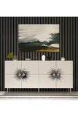 DEMONTE DECOR Nidadd (KB150) Konsol Beyaz-gümüş - 1