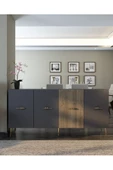 DEMONTE DECOR NORMDD (KB150) KONSOL ANTRASİT-CEVİZ - 1