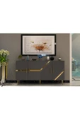 DEMONTE DECOR FUGADD (KB150) KONSOL ANTRASİT-ALTIN - 1