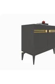 DEMONTE DECOR HAYATDD (KB150) KONSOL ANTRASİT-ALTIN - 5