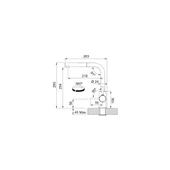 Armatür LİNA L Krom Pullout - 5