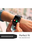 Spigen Apple Watch Serisi 44mm / 45mm Ile Uyumlu Kılıf Rugged Armor Pro (KAYIŞ KILIF) Black - 062cs25324 - 8